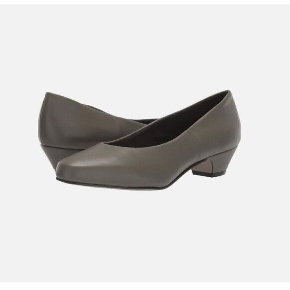 Soft Style Gray Women's Heels - Picture 1 of 6